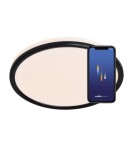 Lampy wewnętrzne SMART - NORDLUX Lampa sufitowa LivaSmart 1xLED  Tworzywo sztuczne Czarny 2110826103 - product 1
