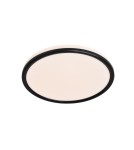 Lampy wewnętrzne SMART - NORDLUX Lampa sufitowa LivaSmart 1xLED  Tworzywo sztuczne Czarny 2110826103 - product 2