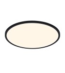 Lampy wewnętrzne SMART - NORDLUX Lampa sufitowa OjaSmart 1xLED  Tworzywo sztuczne Czarny 2015146103 - product 3