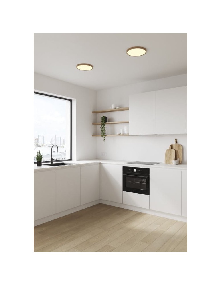 NORDLUX Lampa sufitowa OJA 1xLED  Tworzywo sztuczne Drewno 47276004 NORDLUX Lampa sufitowa OJA 1xLED  Tworzywo sztuczne Drewno 47276004