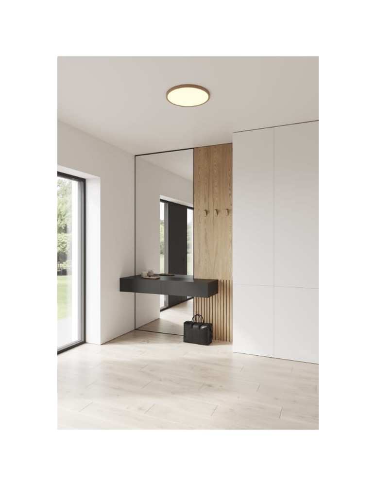 NORDLUX Lampa sufitowa OJA 1xLED Tworzywo sztuczne Drewno 47286004 NORDLUX Lampa sufitowa OJA 1xLED Tworzywo sztuczne Drewno 47286004