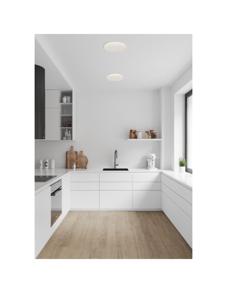 NORDLUX Lampa sufitowa VIC 1xLED Tworzywo sztuczne Biały 2210226001 NORDLUX Lampa sufitowa VIC 1xLED Tworzywo sztuczne Biały 2210226001