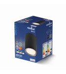 Lampy wewnętrzne SMART - NORDLUX Lampa sufitowa LandonSmar 1xLED  Metal Czarny 2110850103 - product 5