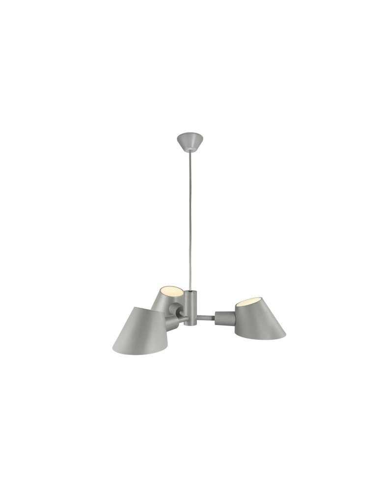 DFTP by NORDLUX STAY Lampa Wisząca E27 28W Aluminium Szary DFTP by NORDLUX STAY Lampa Wisząca E27 28W Aluminium Szary