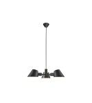 Żyrandole w stylu skandynawskim - DFTP by NORDLUX STAY Lampa Wisząca E27 28W Aluminium Czarny - product 2