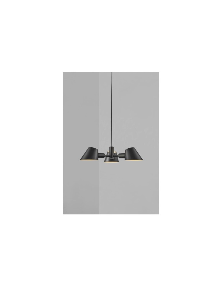 DFTP by NORDLUX STAY Lampa Wisząca E27 28W Aluminium Czarny
