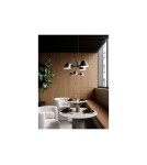 Żyrandole w stylu skandynawskim - DFTP by NORDLUX STAY Lampa Wisząca E27 28W Aluminium Czarny - product 6
