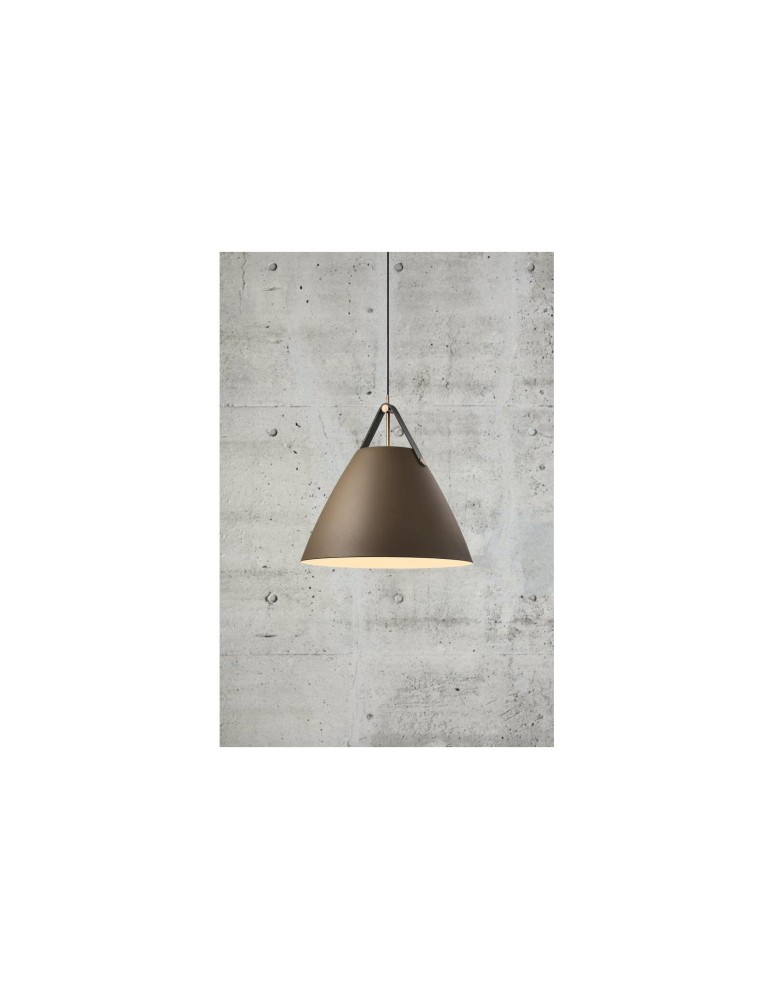 DFTP by NORDLUX STRAP Lampa Wisząca E27 40W Metal Beżowy DFTP by NORDLUX STRAP Lampa Wisząca E27 40W Metal Beżowy
