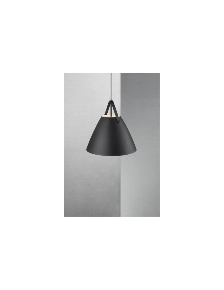 DFTP by NORDLUX STRAP Lampa Wisząca E27 40W Metal Czarny DFTP by NORDLUX STRAP Lampa Wisząca E27 40W Metal Czarny