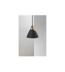 Lampy wiszące w stylu skandynawskim - DFTP by NORDLUX STRAP Lampa Wisząca GU10 40W Metal Czarny - product 3