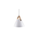 Lampy wiszące w stylu skandynawskim - DFTP by NORDLUX STRAP Lampa Wisząca GU10 40W Metal Biały - product 1