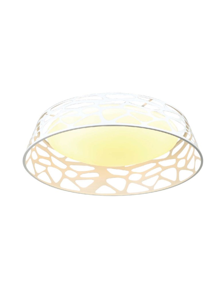 Lampy sufitowe nowoczesne - Orlicki Design Forina Bianco Plafon PL LED 48W 3000K - produkt kolory-swiatla.pl 1