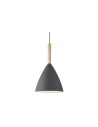 DFTP by NORDLUX PURE Lampa Wisząca E27 40W Metal Szary