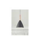 DFTP by NORDLUX PURE Lampa Wisząca E27 40W Metal Szary DFTP by NORDLUX PURE Lampa Wisząca E27 40W Metal Szary