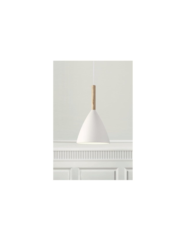DFTP by NORDLUX PURE Lampa Wisząca E27 40W Metal Biały DFTP by NORDLUX PURE Lampa Wisząca E27 40W Metal Biały