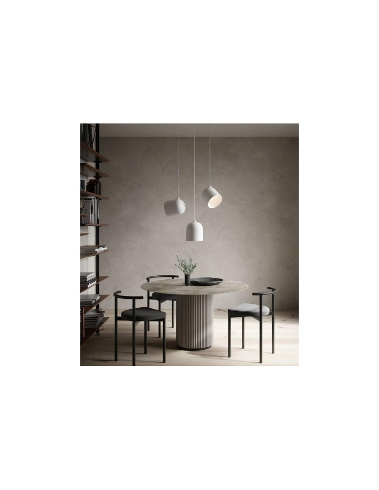 DFTP by NORDLUX ANGLE Lampa Wisząca E27 60W Metal Biały/Szary
