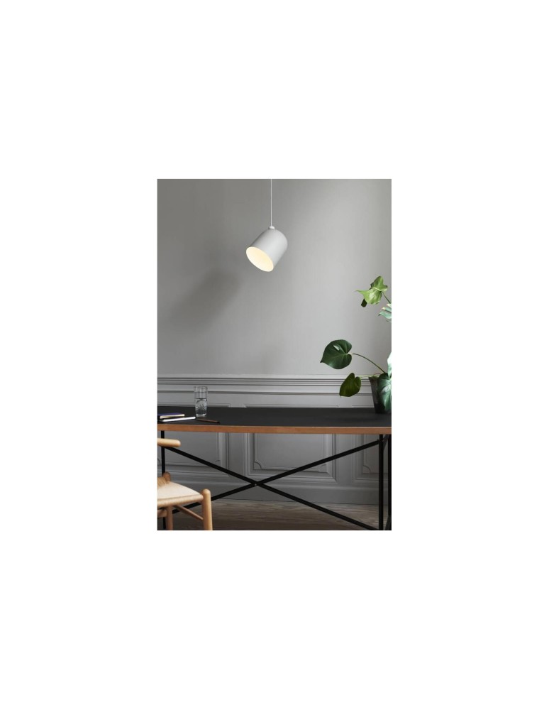 DFTP by NORDLUX ANGLE Lampa Wisząca E27 60W Metal Biały/Szary