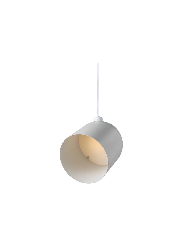 DFTP by NORDLUX ANGLE Lampa Wisząca E27 60W Metal Biały/Szary