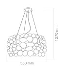 Lampy wiszące - Orlicki Design Carera Złoty Wisząca 6xG9 - produkt 3
