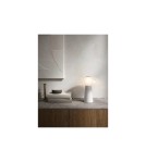 DFTP by NORDLUX GLOSSY Lampa Stołowa E27 15W Marmur Opal Biały DFTP by NORDLUX GLOSSY Lampa Stołowa E27 15W Marmur Opal Biały