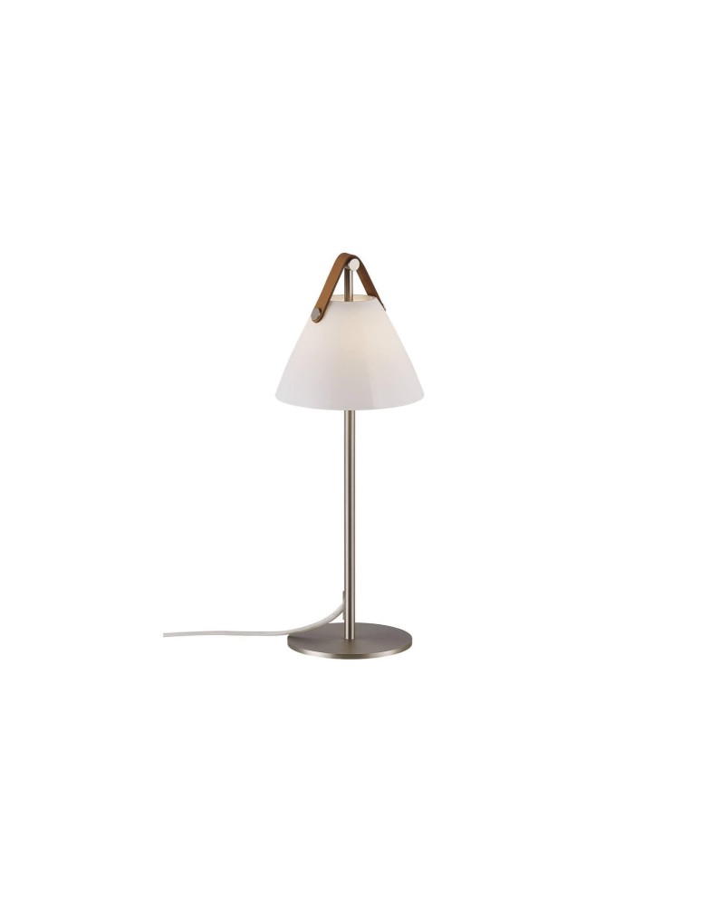 DFTP by NORDLUX STRAP Lampa Stołowa G9 25W Metal Nikiel DFTP by NORDLUX STRAP Lampa Stołowa G9 25W Metal Nikiel