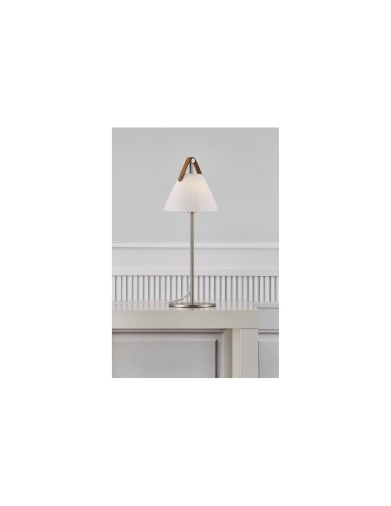 DFTP by NORDLUX STRAP Lampa Stołowa G9 25W Metal Nikiel DFTP by NORDLUX STRAP Lampa Stołowa G9 25W Metal Nikiel