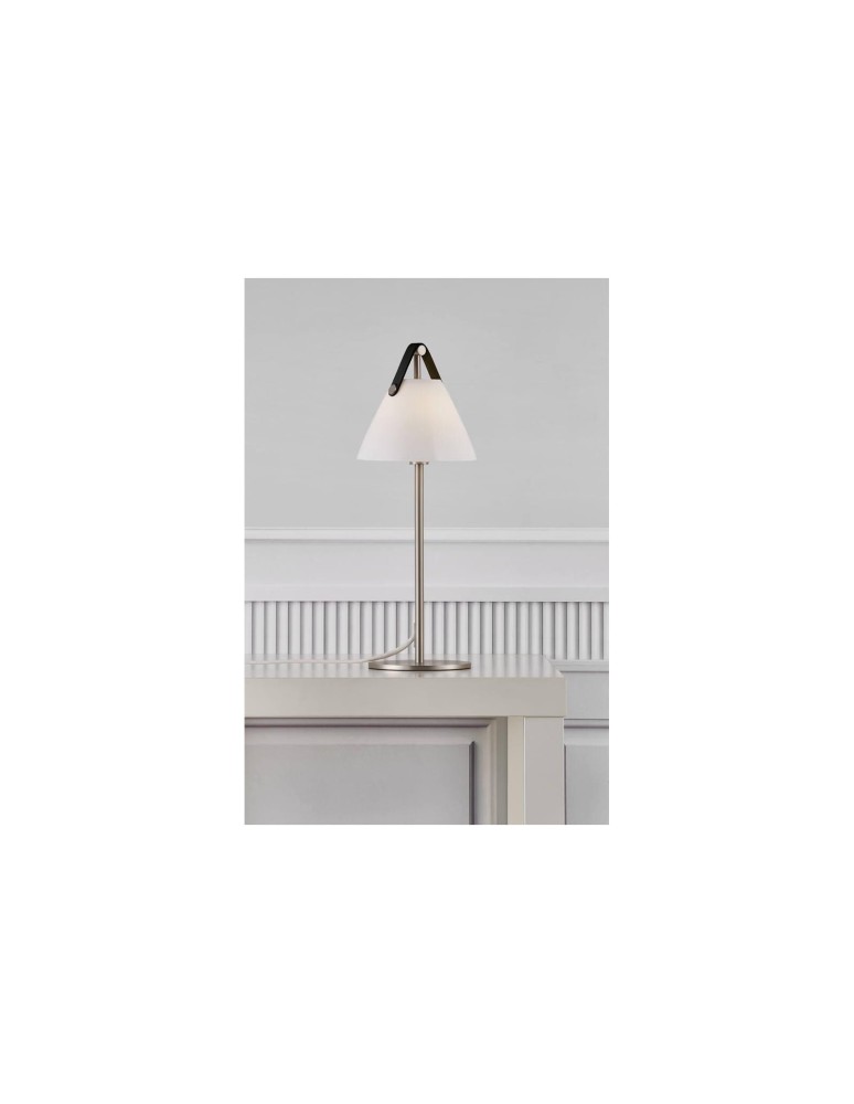 DFTP by NORDLUX STRAP Lampa Stołowa G9 25W Metal Nikiel DFTP by NORDLUX STRAP Lampa Stołowa G9 25W Metal Nikiel