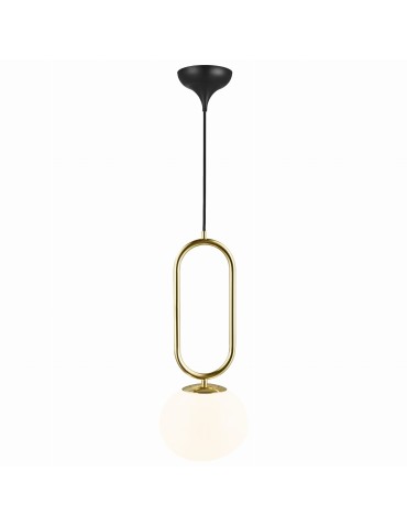 DFTP by NORDLUX Lampa wisząca SHAPES 15W E27 Złoty Szkło/Metal