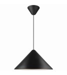 Lampy wiszące w stylu skandynawskim - DFTP by NORDLUX Lampa wisząca NONO 50W E27 Czarny Metal/Tworzywo - product 1