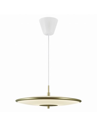 DFTP by NORDLUX Lampa wisząca BLANCHE LED Złoty Metal/Tworzywo