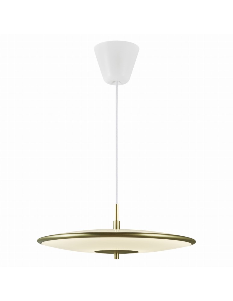 DFTP by NORDLUX Lampa wisząca BLANCHE LED Złoty Metal/Tworzywo