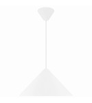Lampy wiszące w stylu skandynawskim - DFTP by NORDLUX Lampa wisząca NONO 50W E27 Biały Metal/Tworzywo - product 1