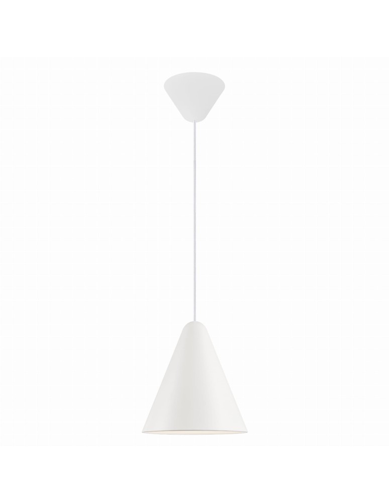 DFTP by NORDLUX Lampa wisząca NONO 40W E27 Biały Metal/Tworzywo