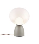 Lampy stołowe w stylu skandynawskim - DFTP by NORDLUX Lampa stołowa HELLO 1xE14 25W Metal Brązowy - product 1