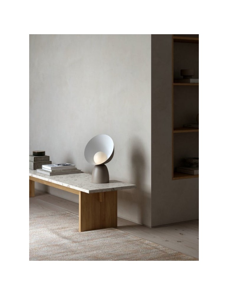 DFTP by NORDLUX Lampa stołowa HELLO 1xE14 25W Metal Brązowy