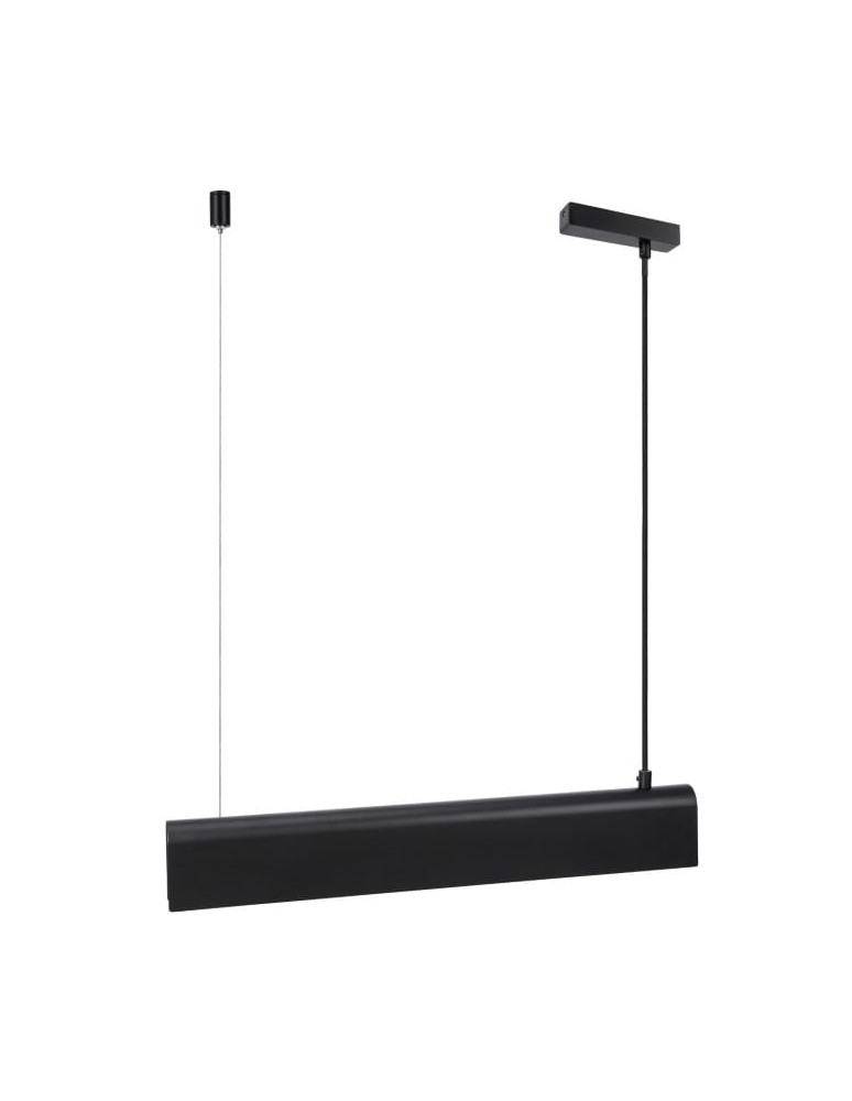 Lampy wiszące nad wyspę - DFTP by NORDLUX Lampa wisząca BEAU 1xS14S 8W Metal Czarny - product kolory-swiatla.pl 3
