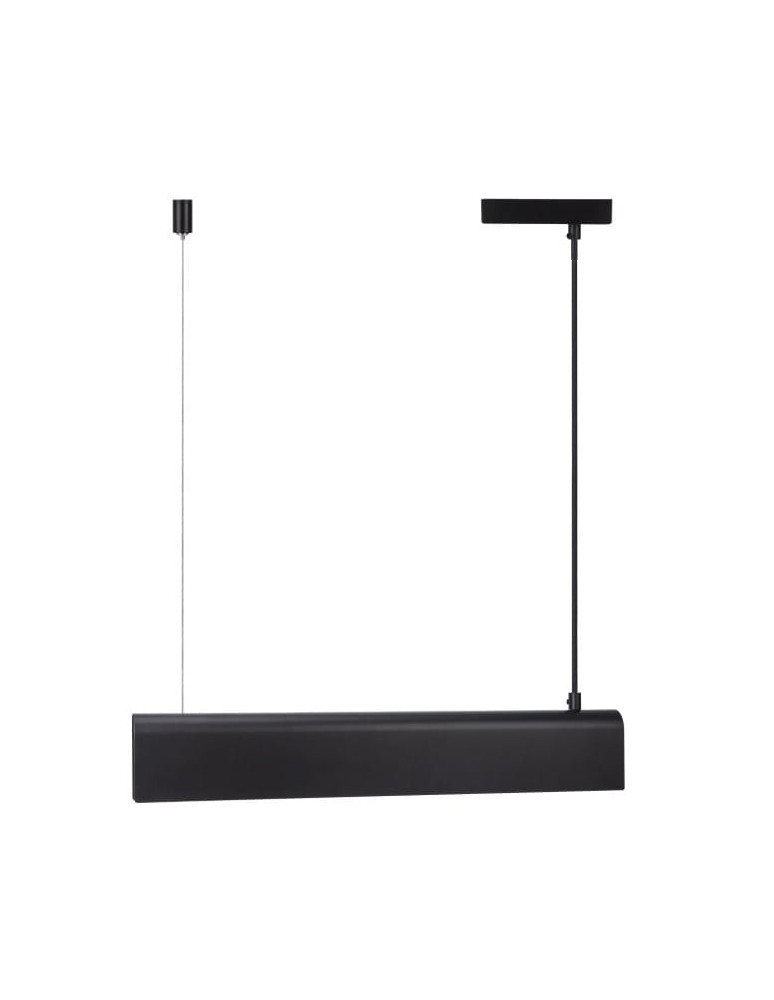 Lampy wiszące nad wyspę - DFTP by NORDLUX Lampa wisząca BEAU 1xS14S 8W Metal Czarny - product kolory-swiatla.pl 4