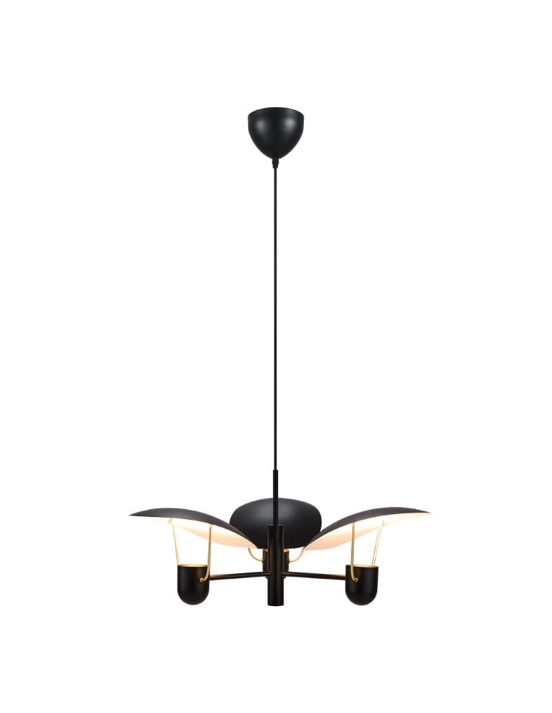 DFTP by NORDLUX Lampa wisząca FABIOLA 1xGU10 40W Metal Czarny DFTP by NORDLUX Lampa wisząca FABIOLA 1xGU10 40W Metal Czarny