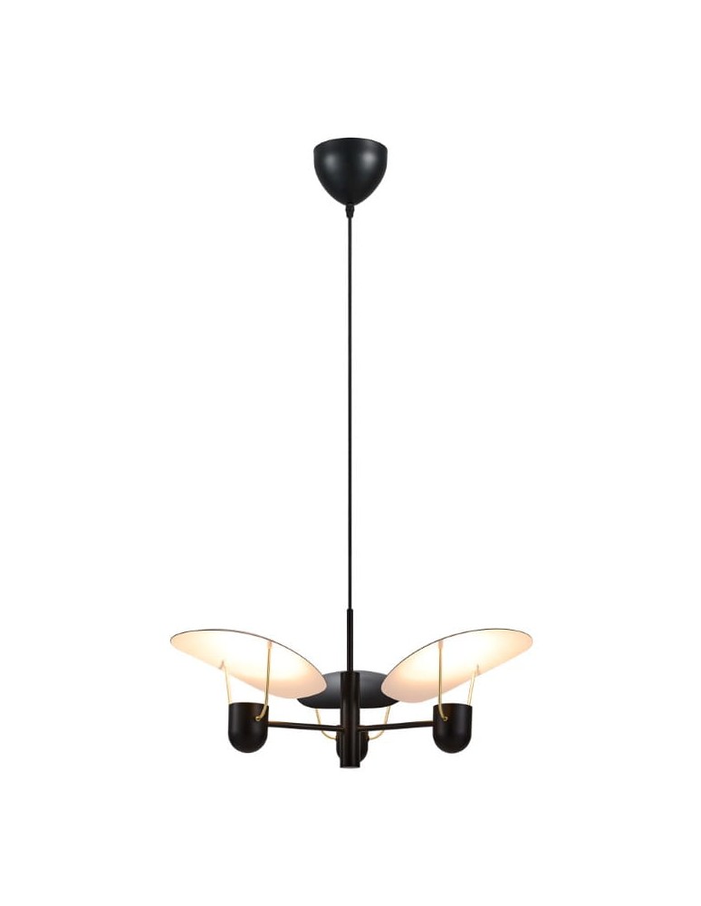 DFTP by NORDLUX Lampa wisząca FABIOLA 1xGU10 40W Metal Czarny DFTP by NORDLUX Lampa wisząca FABIOLA 1xGU10 40W Metal Czarny