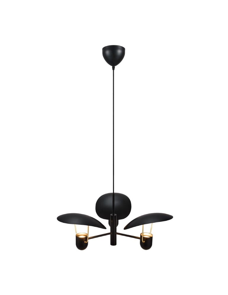 DFTP by NORDLUX Lampa wisząca FABIOLA 1xGU10 40W Metal Czarny DFTP by NORDLUX Lampa wisząca FABIOLA 1xGU10 40W Metal Czarny