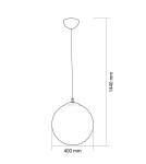 Lampy wiszące LED - Orlicki Design Planet L Wisząca 40cm LED 7W 3000K - produkt 5