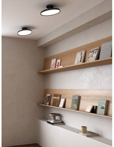 DFTP by NORDLUX Lampa sufitowa KAITO 1xLED  Metal Czarny - produkt 2