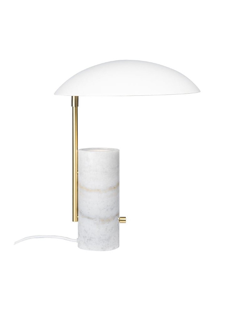 DFTP by NORDLUX Lampa stołowa MADEM 1xGU10 15W Marmur Biały
