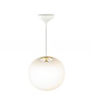Lampy wiszące w stylu skandynawskim - DFTP by NORDLUX Lampa wisząca NAVONE 1xE27 40W Szkło Biały - product 4