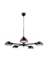 DFTP by NORDLUX Lampa wisząca NOMI 5xE14 8W Metal Czarny