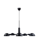DFTP by NORDLUX Lampa wisząca NOMI 5xE14 8W Metal Czarny DFTP by NORDLUX Lampa wisząca NOMI 5xE14 8W Metal Czarny
