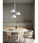 DFTP by NORDLUX Lampa wisząca TULLIO 3xE14 25W Metal Biały DFTP by NORDLUX Lampa wisząca TULLIO 3xE14 25W Metal Biały