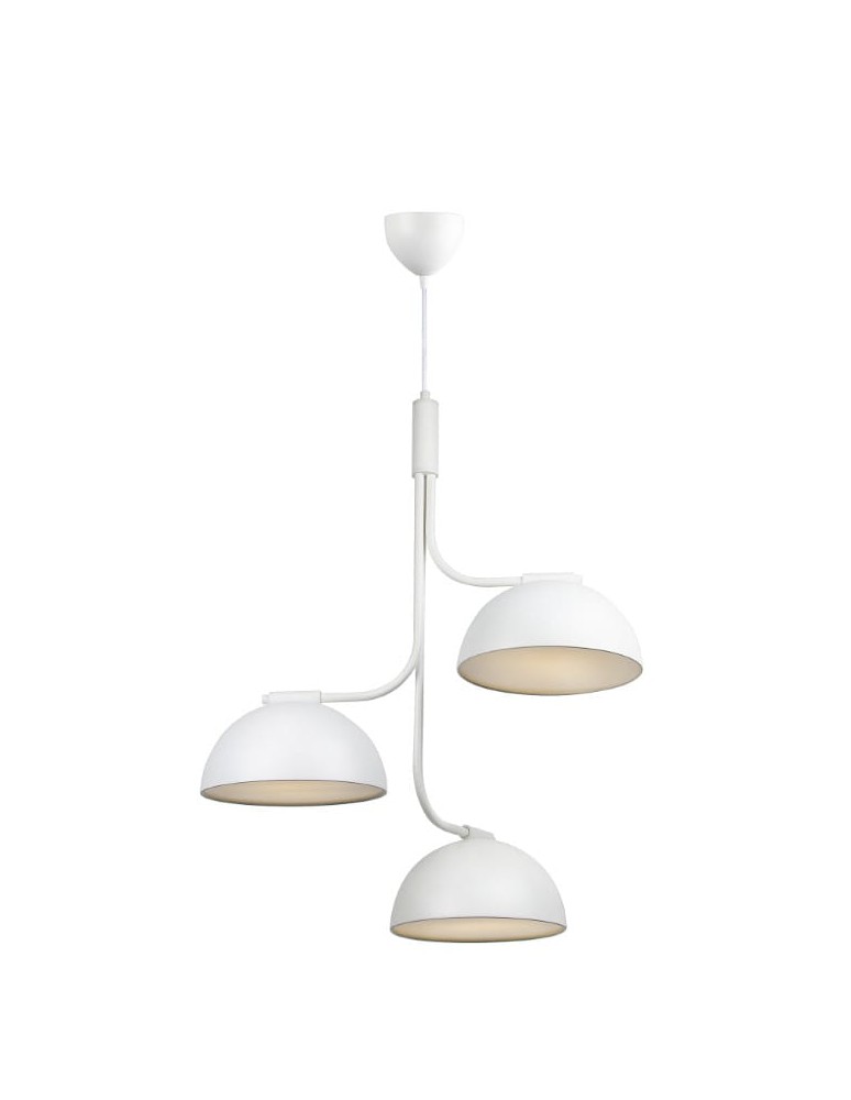 DFTP by NORDLUX Lampa wisząca TULLIO 3xE14 25W Metal Biały DFTP by NORDLUX Lampa wisząca TULLIO 3xE14 25W Metal Biały