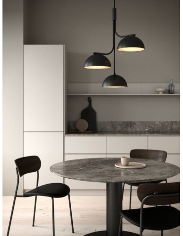 DFTP by NORDLUX Lampa wisząca TULLIO 3xE14 25W Metal Czarny - produkt 2