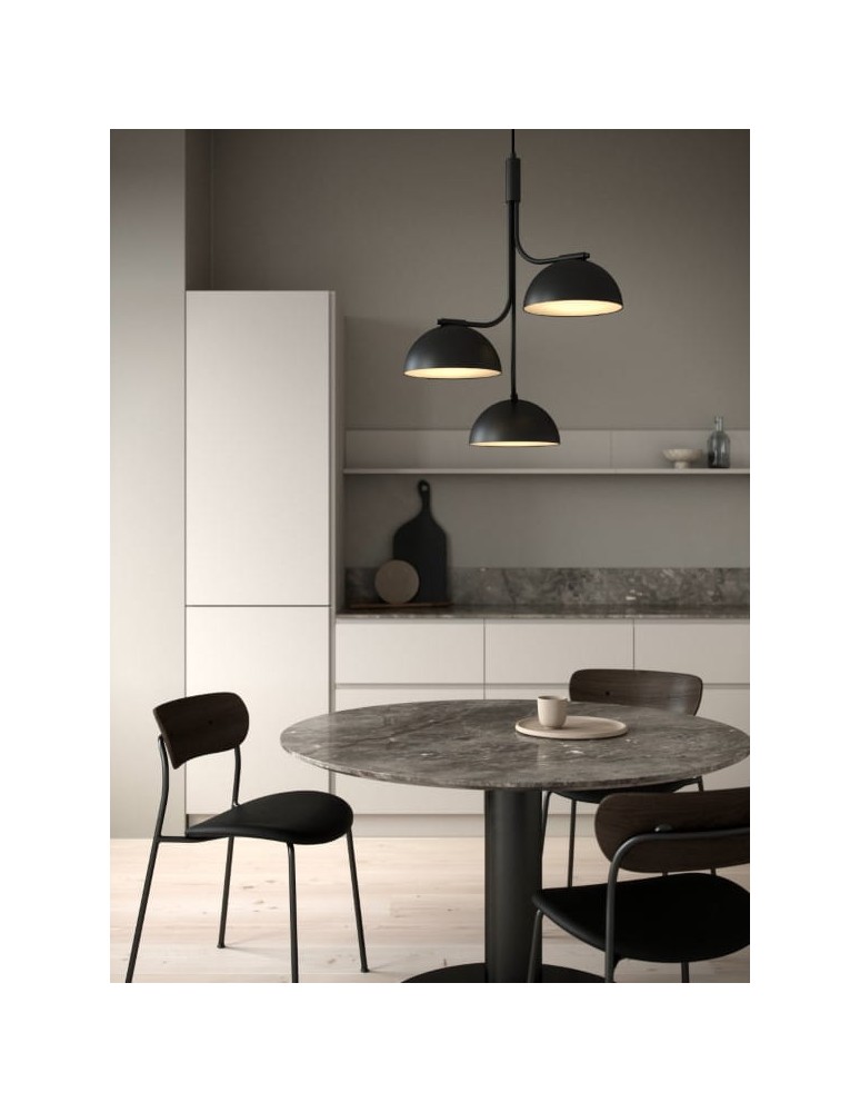 DFTP by NORDLUX Lampa wisząca TULLIO 3xE14 25W Metal Czarny
